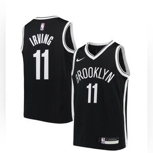 Kyrie Irving Brooklyn Nets Swingman Jersey Icon Edition Black Nba men’s s xl 3x